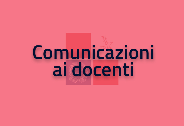 Comunicazioni per docenti